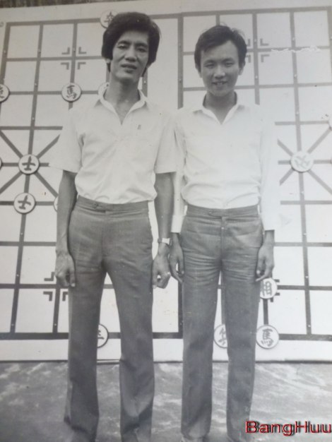 Võ lâm Nhị Ác – Lê Thiên Vị (bên trái) và Lê Nhất trí hiện nay